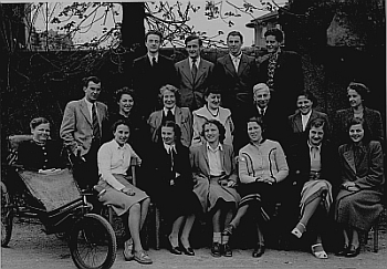 Eine Klasse im Jahr 1949
